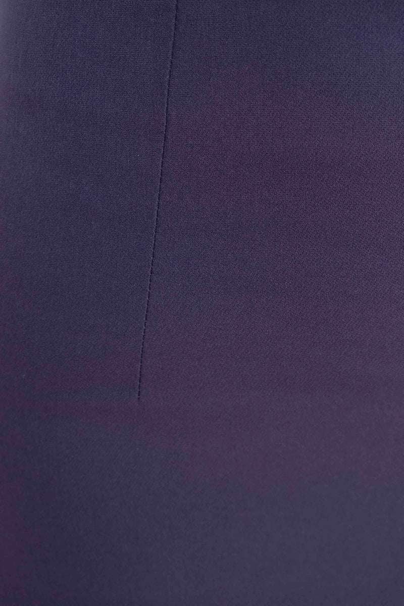 JUPE MIDI AVEC FENTE AU DOS