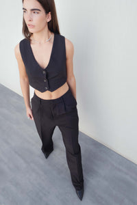 PANTALON PLIEGUES