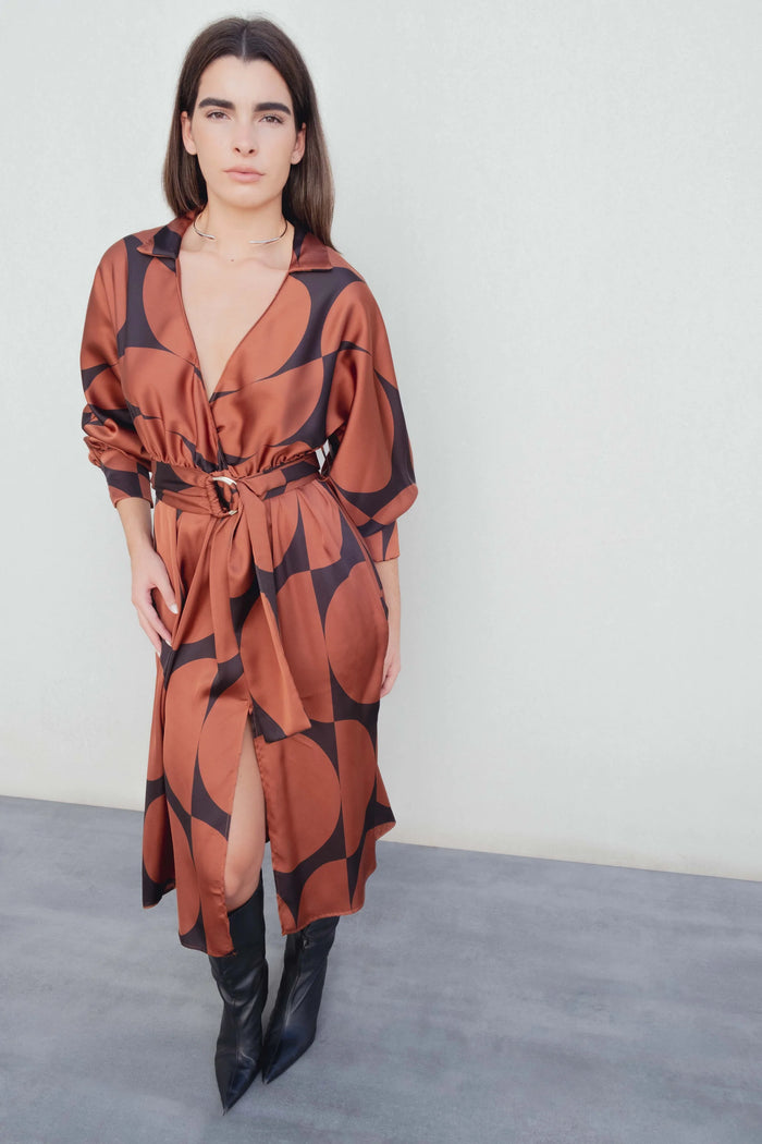 ROBE CROCHET IMPRIMÉE