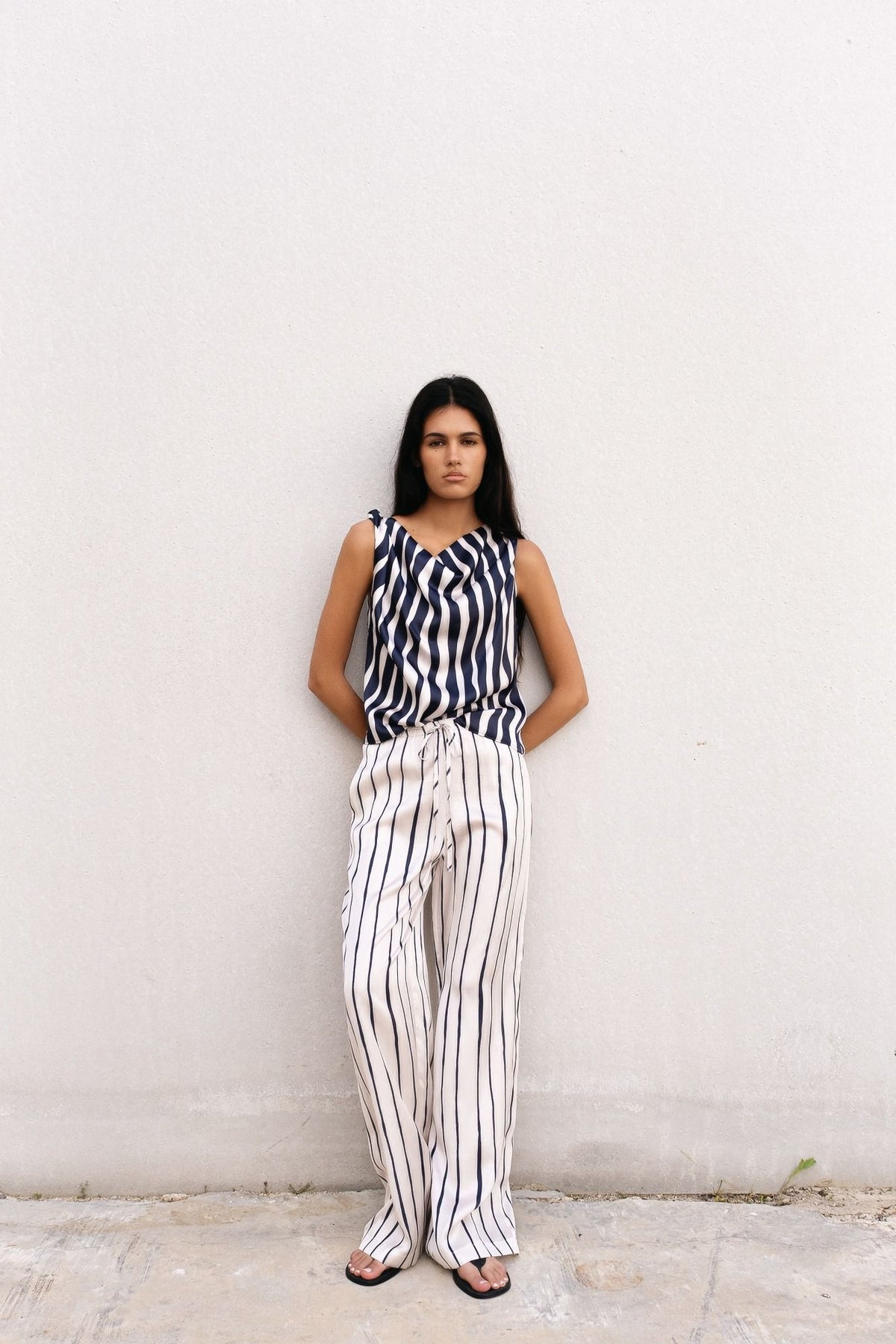 PANTALONS À RAYURES FLUITS