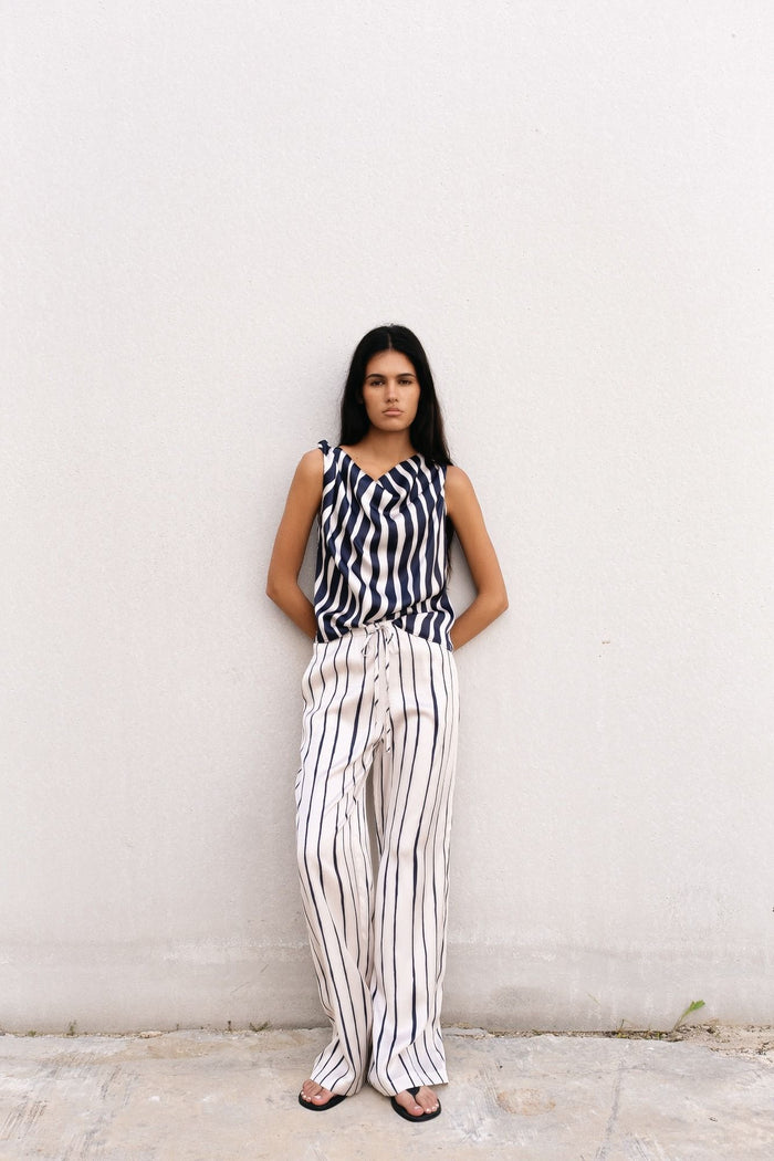 PANTALONS À RAYURES FLUITS