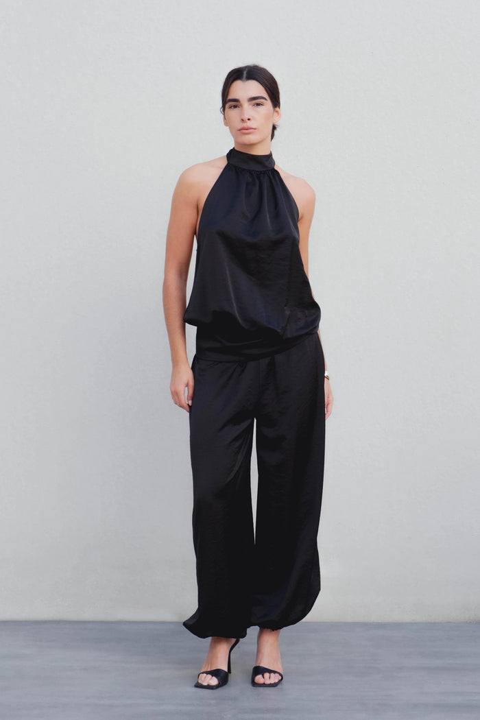 PANTALONS PARE-CHOCS EN SATIN