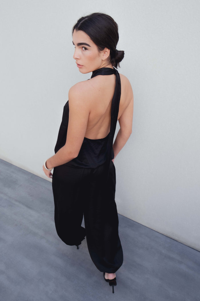 PANTALONS PARE-CHOCS EN SATIN