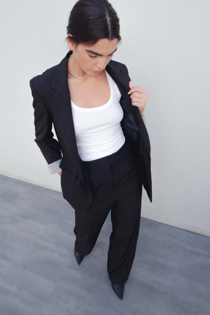 BLAZER À POIGNETS IMPRIMÉS