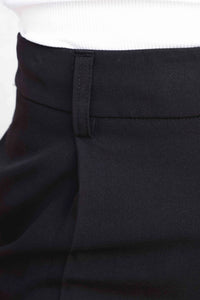 PANTALON LARGE À PLIS