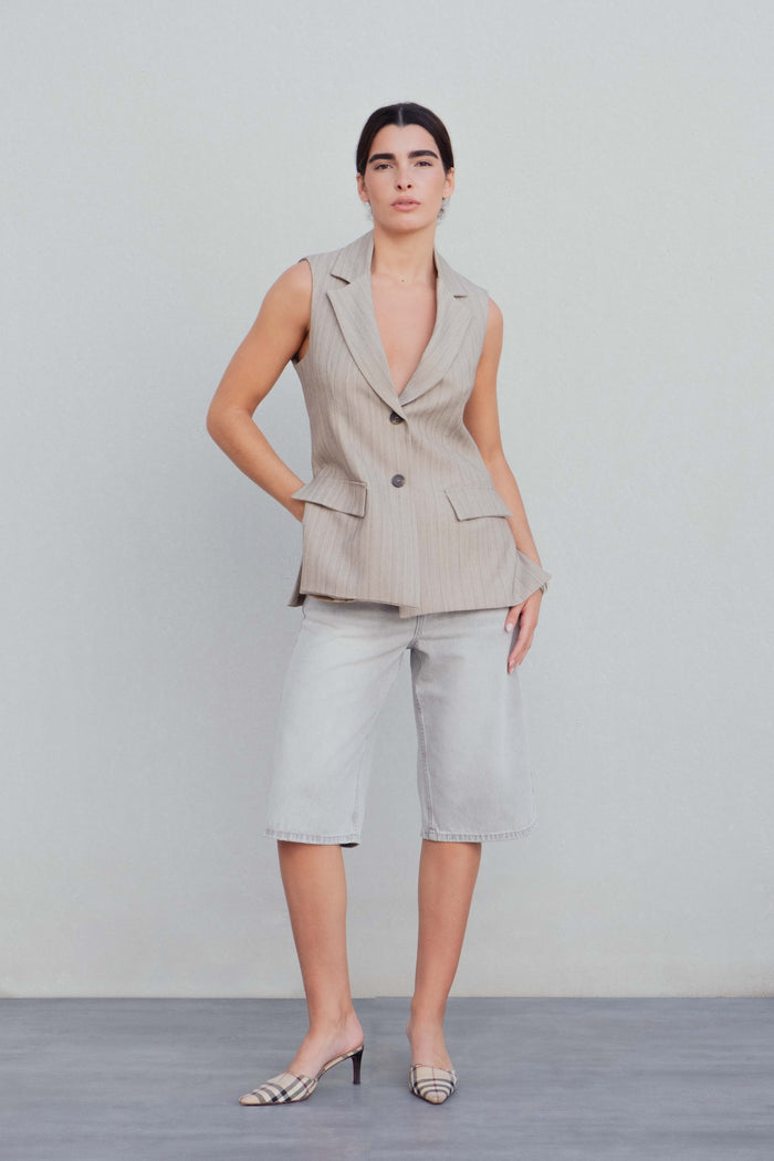 BERMUDA DENIM OVERSIZE