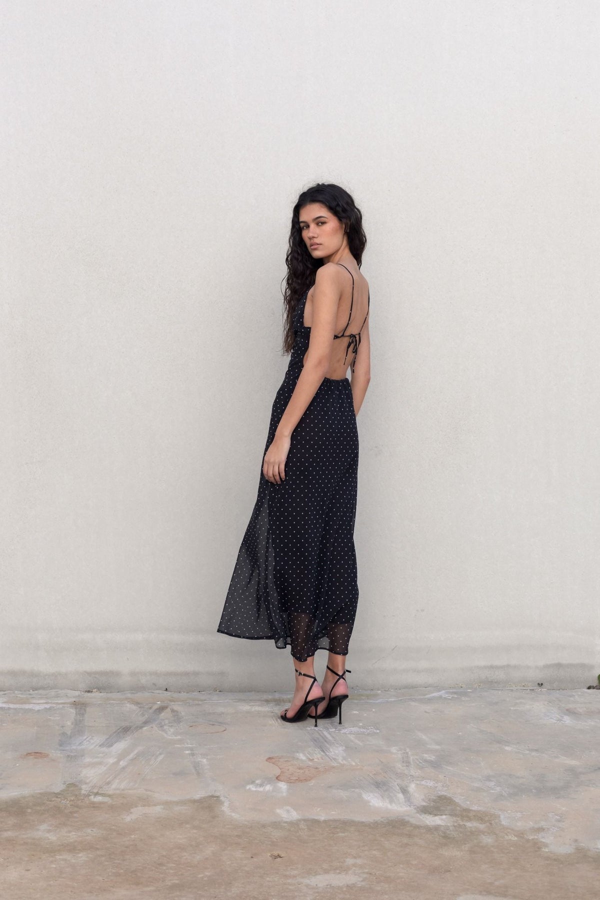 VESTIDO MIDI ESTAMPADO