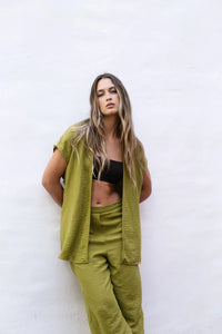 PANTALONS FLUIDES AVEC ÉLASTIQUE