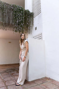 CHEMISE COURTE CROISÉE