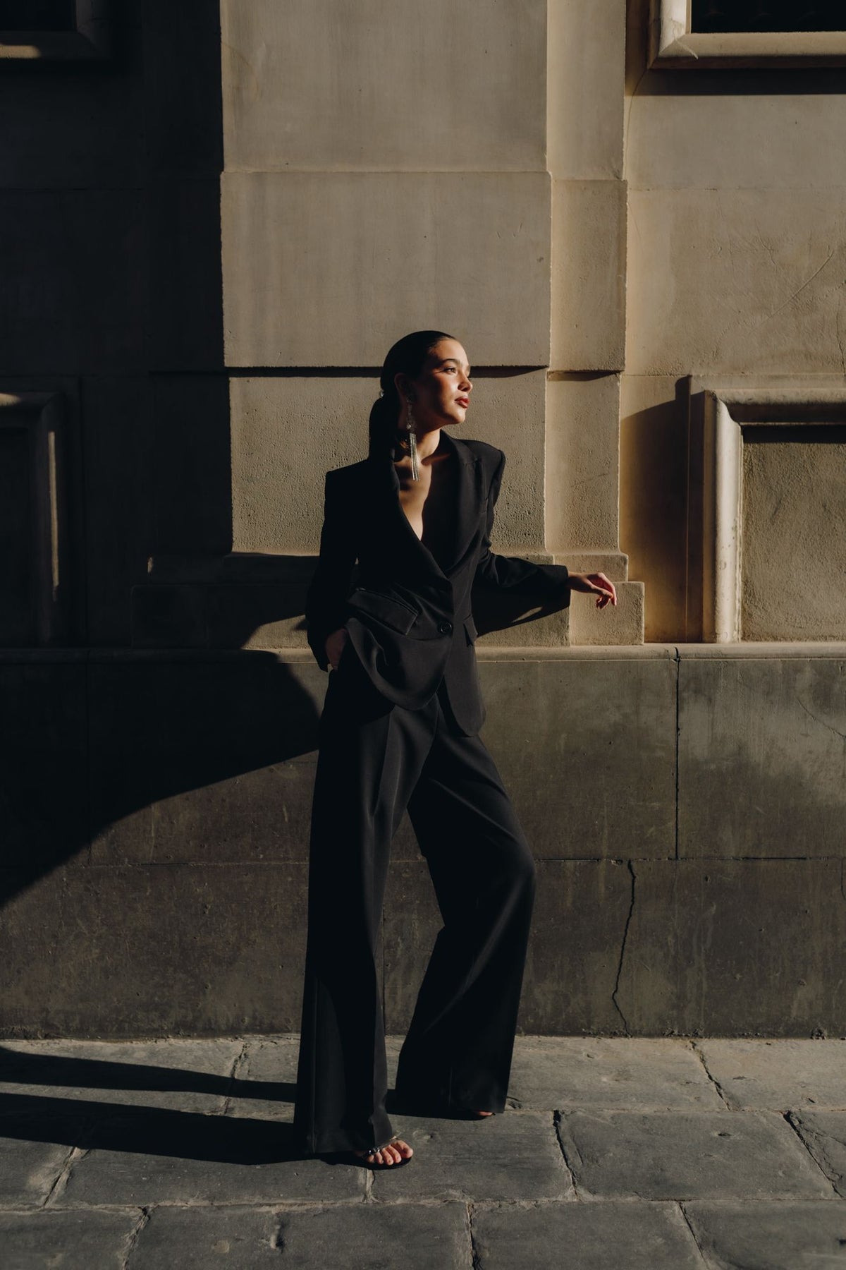 PANTALON PLIEGUES